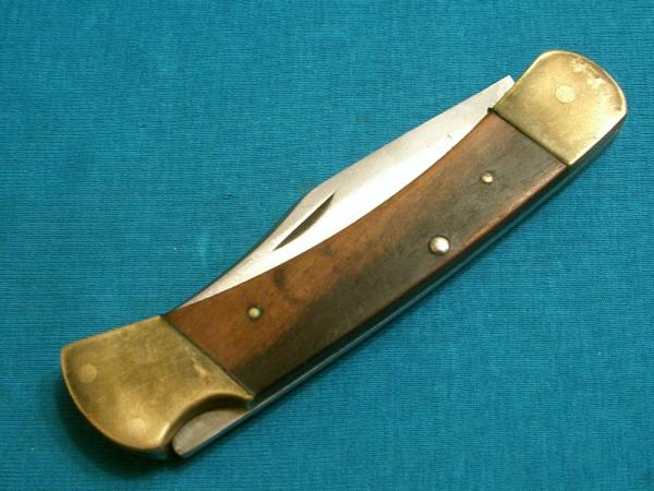 VINTAGE PRE DATE CODE 72-74 BUCK 110 USA LOCKBACK FOLDING HUNTER POCKET KNIFE KNIVES OLD WITH SHEATH