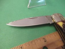 Camillus Staglon Handle Folding Lock Back 