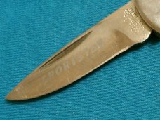 VINTAGE SPORTSTER CI 517 JAPAN BAREHEAD FOLDING POCKET KNIFE KNIVES OLD