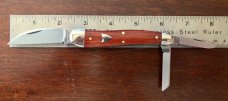 Great Eastern Cutlery Tidioute 380321 English Whittler, Bloodwood Handle, New (GEC 38) 