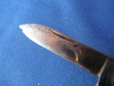 Vintage  Hammer Brand  Hopalong Cassidy Folding Pocket Knife 3 blades