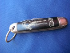 Vintage  Hammer Brand  Hopalong Cassidy Folding Pocket Knife 3 blades