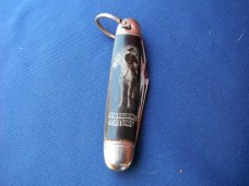 Vintage  Hammer Brand  Hopalong Cassidy Folding Pocket Knife 3 blades