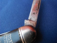 Vintage  Hammer Brand  Hopalong Cassidy Folding Pocket Knife 3 blades