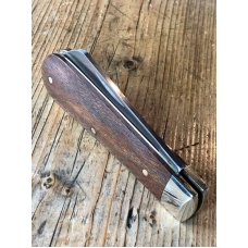 A Wright & Son "Farmer's Barlow with Rosewood Scales and Wharncliffe Blade A Wright & Son "Farmer's Barlow with Rosewood Scales and Wharncliffe Blade