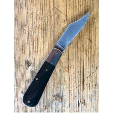 A Wright & Son Traditional Barlow Knife in Buffalo Horn Scales and Clip Blade A Wright & Son Traditional Barlow Knife in Buffalo Horn Scales and Clip Blade