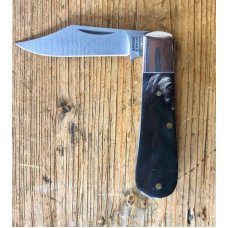 A Wright & Son Traditional Barlow Knife in Buffalo Horn Scales and Clip Blade A Wright & Son Traditional Barlow Knife in Buffalo Horn Scales and Clip Blade