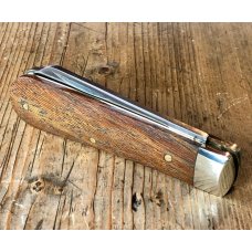 A Wright & Son Small Lambsfoot Knife with Rosewood Scales and Lambsfoot Blade