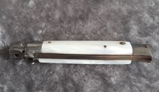 Vintage 1980's Edge Co. Italy Pearlex stiletto NOS/mint Vintage 1980's Edge Co. Italy Pearlex stiletto NOS/mint