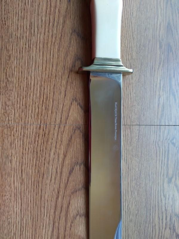 SOLD !!!!!! Blackjack Texas Bowie Knife ~~~ SOLD ~~~ SOLD !!!!!! Blackjack Texas Bowie Knife ~~~ SOLD ~~~