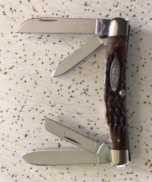 VINTAGE BONE CASE XX 1979 #64052 CONGRESS KNIFE/ SWEET to THE BONE 