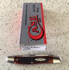 VINTAGE BONE CASE XX 1970 ( 10 DOT ) MUSKRAT POCKET KNIFE/ SWEETER than SWEET / MINT 2 THE BONE VINTAGE BONE CASE XX 1970 ( 10 DOT ) MUSKRAT POCKET KNIFE/ SWEETER than SWEET / MINT 2 THE BONE