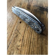 Viper from Magiano Italy Sway Back Knife with Stabilized Oak Scales and Wharncliffe Blade Viper from Magiano Italy Sway Back Knife with Stabilized Oak Scales and Wharncliffe Blade