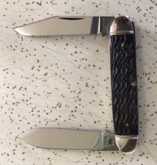 VINTAGE BONE WINCHESTER 1988 #2991 EQUAL END POCKET KNIFE/NOS/ SWEETNESS 