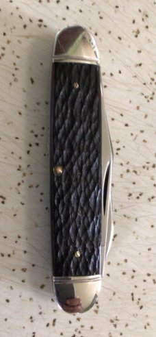 VINTAGE BONE WINCHESTER 1988 #2991 EQUAL END POCKET KNIFE/NOS/ SWEETNESS 