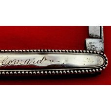 Vintage EMPIRE WINSTED Sterling Silver Splitback Whittler Folding Pocket Knife c.1856-1930 Vintage EMPIRE WINSTED Sterling Silver Splitback Whittler Folding Pocket Knife c.1856-1930