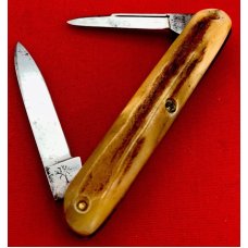 Vintage Antique H BOKER & CO’S IMPROVED CUTLERY Shadow Pen Folding Pocket Knife c.1869-1910 Stag Vintage Antique H BOKER & CO’S IMPROVED CUTLERY Shadow Pen Folding Pocket Knife c.1869-1910 Stag