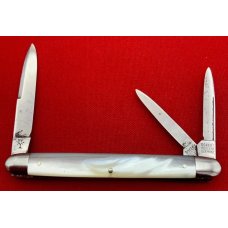 H BOKER & CO’S 3-Blade Splitback Whittler Pocket Knife c.1869-1910 Mother-of-Pearl H BOKER & CO’S 3-Blade Splitback Whittler Pocket Knife c.1869-1910 Mother-of-Pearl
