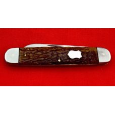 Vintage H BOKER & CO’S Equal End Pen Folding Pocket Knife c.1920’s-1930’s Bone  4 1/8” Long