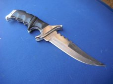 SABURO HANDMADE IN JAPAN COMMEMORATIVE GREEN BERET X5 FOLDING FIGHTING KNIFE