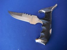 SABURO HANDMADE IN JAPAN COMMEMORATIVE GREEN BERET X5 FOLDING FIGHTING KNIFE