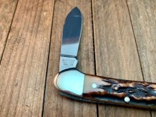 Hen and Rooster Canoe Stag Probably Made in the 70’s Solingen Germany Hen and Rooster Canoe Stag Probably Made in the 70’s Solingen Germany