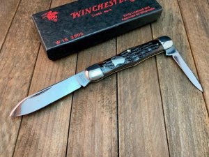 Winchester Black Box Queen Made Swell Center Half Whittler 1990