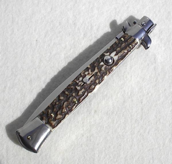 NEW FRANK BELTRAME 11" GENUINE STAG ITALIAN STILETTO