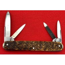 Vintage H. BOKER & CO’S 4-Blade Equal End Pen Folding Pocket Knife c.1891-1944 Bone Vintage H. BOKER & CO’S 4-Blade Equal End Pen Folding Pocket Knife c.1891-1944 Bone