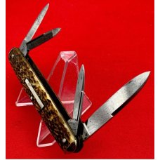 Vintage H. BOKER & CO’S 4-Blade Equal End Pen Folding Pocket Knife c.1891-1944 Bone Vintage H. BOKER & CO’S 4-Blade Equal End Pen Folding Pocket Knife c.1891-1944 Bone