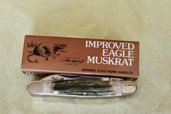Muskrat Knives Lovers! Check out this Stag Handled 'rat Muskrat Knives Lovers! Check out this Stag Handled 'rat