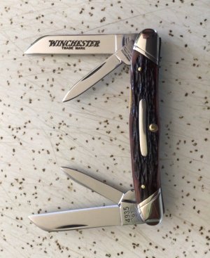 VINTAGE BONE WINCHESTER USA 1991 #4935 CONGRESS KNIFE/NOS/ HOW “SWEET” “ IT IS”/ “ MINT”
