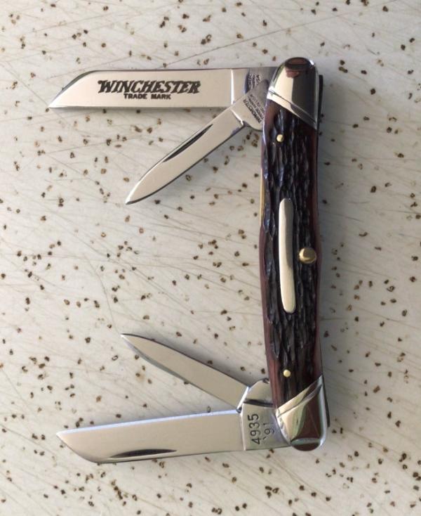 VINTAGE BONE WINCHESTER USA 1991 #4935 CONGRESS KNIFE/NOS/ HOW “SWEET” “ IT IS”/ “ MINT” VINTAGE BONE WINCHESTER USA 1991 #4935 CONGRESS KNIFE/NOS/ HOW “SWEET” “ IT IS”/ “ MINT”