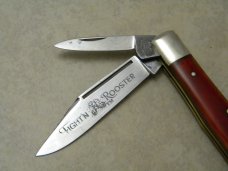 Fight'n Rooster Solingen Germany Bone  Pillbuster Knife