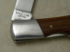 Kabar Cleveland, OH 2708 Wood Single Blade Lockback Knife Kabar Cleveland, OH 2708 Wood Single Blade Lockback Knife