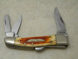 Parker Cut. Co.  Japan Bone Lockback Whittler Knife 
