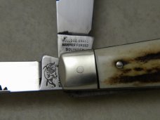 Bulldog Brand Germany Stag Old Dominion Knife Collestor's Assoc. Stockman Knife Bulldog Brand Germany Stag Old Dominion Knife Collestor's Assoc. Stockman Knife