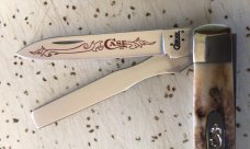 CASE XX USA STAG 2006 #5282 “BABY DOC” “RED LETTER SCROLL” DOCORS KNIFE/NOS/ “SWEETNESS” CASE XX USA STAG 2006 #5282 “BABY DOC” “RED LETTER SCROLL” DOCORS KNIFE/NOS/ “SWEETNESS”