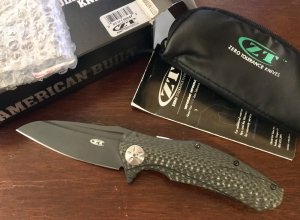 Zero Tolerance 0777 M390 BLK  (ZT 0777-M390BLK) Discontinued Limited Edition Knife, New  