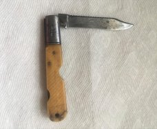 ORIGINAL OLD 1800's RUSSELL DADDY LOCKBACK BARLOW