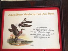 VINTAGE SCHRADE USA “1st EDITION” “50th/GOLDEN ANNIVERSARY DUCK STAMP” TRAPPER/NOS/LTD EDITION/SWEET VINTAGE SCHRADE USA “1st EDITION” “50th/GOLDEN ANNIVERSARY DUCK STAMP” TRAPPER/NOS/LTD EDITION/SWEET