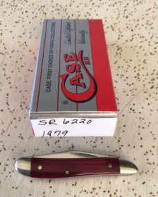 VINTAGE BONE CASE XX 1979 #6220 PEANUT POCKET KNIFE / BEAUTIFUL ROSE BONE PIECE VINTAGE BONE CASE XX 1979 #6220 PEANUT POCKET KNIFE / BEAUTIFUL ROSE BONE PIECE