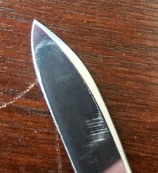 Marbles MSA Congress Knife, Red Jigged Bone Handle, USA Made In 2001, New Marbles MSA Congress Knife, Red Jigged Bone Handle, USA Made In 2001, New
