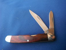 Discontinued Bear & Son 2 Blade Jack w/ Rosewood Handle - 3.25" Closed - 217R. Made in the USA!!! Discontinued Bear & Son 2 Blade Jack w/ Rosewood Handle - 3.25" Closed - 217R. Made in the USA!!!