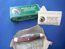 Discontinued Bear & Son 2 Blade Jack w/ Rosewood Handle - 3.25" Closed - 217R. Made in the USA!!! Discontinued Bear & Son 2 Blade Jack w/ Rosewood Handle - 3.25" Closed - 217R. Made in the USA!!!