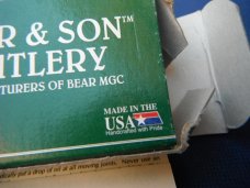 Discontinued Bear & Son 2 Blade Jack w/ Rosewood Handle - 3.25" Closed - 217R. Made in the USA!!! Discontinued Bear & Son 2 Blade Jack w/ Rosewood Handle - 3.25" Closed - 217R. Made in the USA!!!