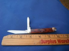 Discontinued Bear & Son 2 Blade Jack w/ Rosewood Handle - 3.25" Closed - 217R. Made in the USA!!! Discontinued Bear & Son 2 Blade Jack w/ Rosewood Handle - 3.25" Closed - 217R. Made in the USA!!!