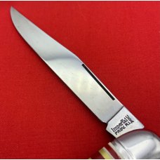Vintage IMPERIAL PROV., R.I. Sportsmaster Outdoor Pocket Knife c.1956-1988 Candy Stripe Celluloid