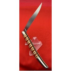 Vintage IMPERIAL PROV., R.I. Sportsmaster Outdoor Pocket Knife c.1956-1988 Candy Stripe Celluloid