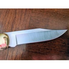 Buck 110 knife custom full slab Leopard Skin Jasper scales *NEW / Unused / Mint* Buck 110 knife custom full slab Leopard Skin Jasper scales *NEW / Unused / Mint*